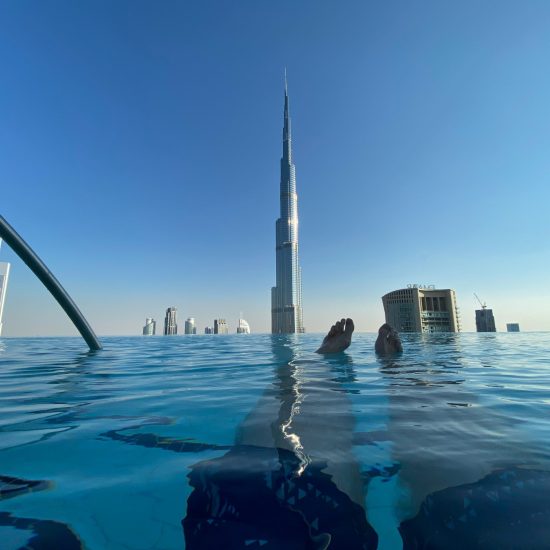Dubai swimming pools
