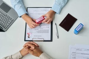 proof of visa application uae